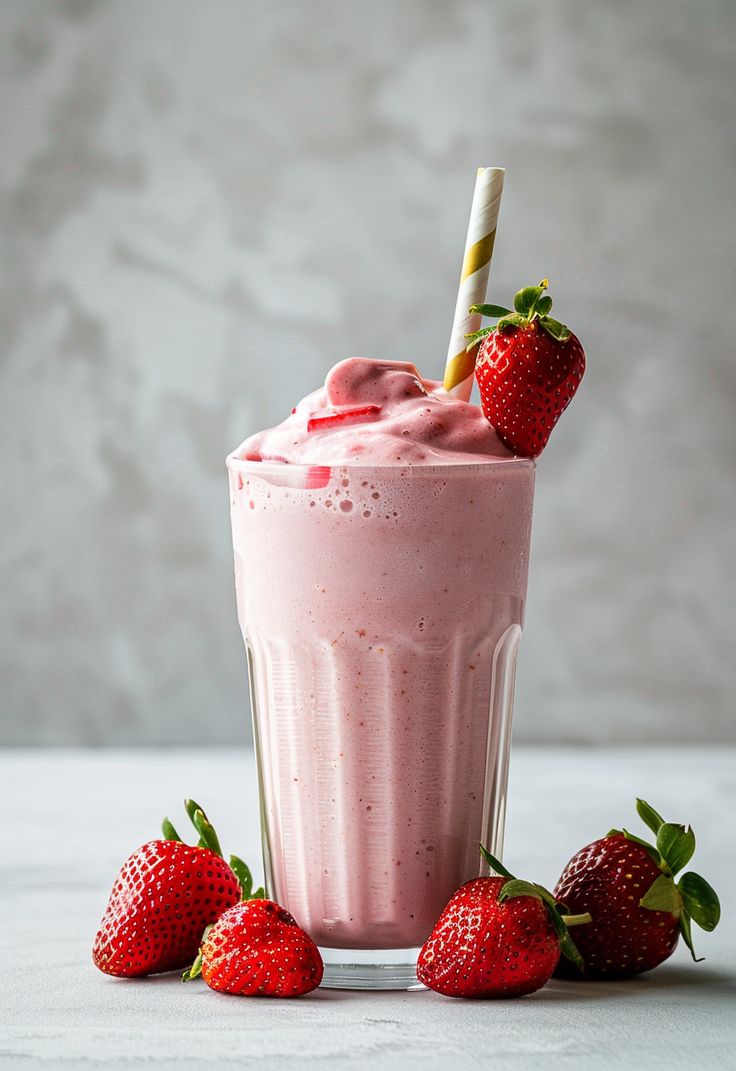 Çilekli Smoothie